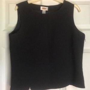 Navy blue top -Talbots petite